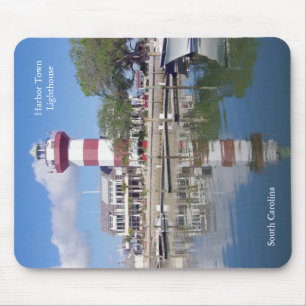 Alfombrilla De Ratón Portavoz del faro de Harbour Town