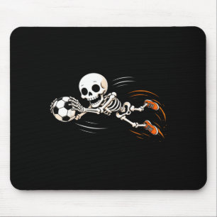 Alfombrilla De Ratón Portero de fútbol esqueleto Halloween niños niños