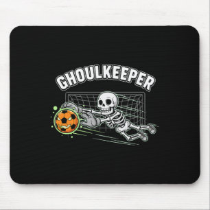 Alfombrilla De Ratón Portero de Goulkeeper Esqueleto Golero de Hallowee