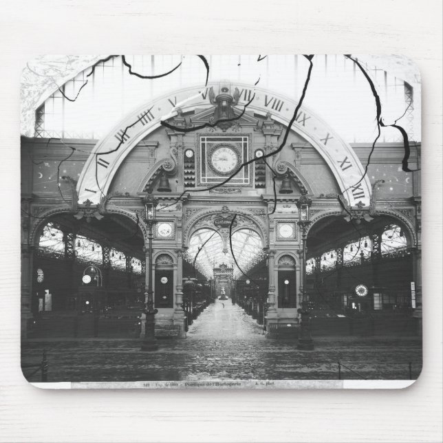 Alfombrilla De Ratón Pórtico del pabellón de la horometría (Frente)