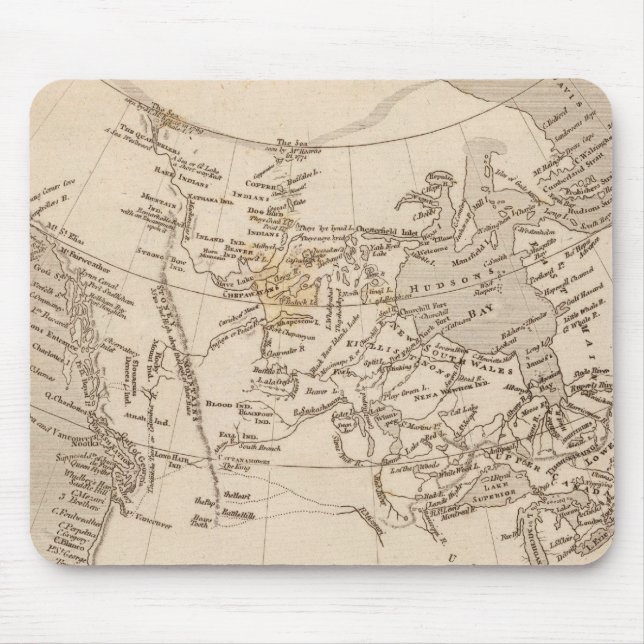 Alfombrilla De Ratón Posesiones británicas en Estados Unidos (Frente)
