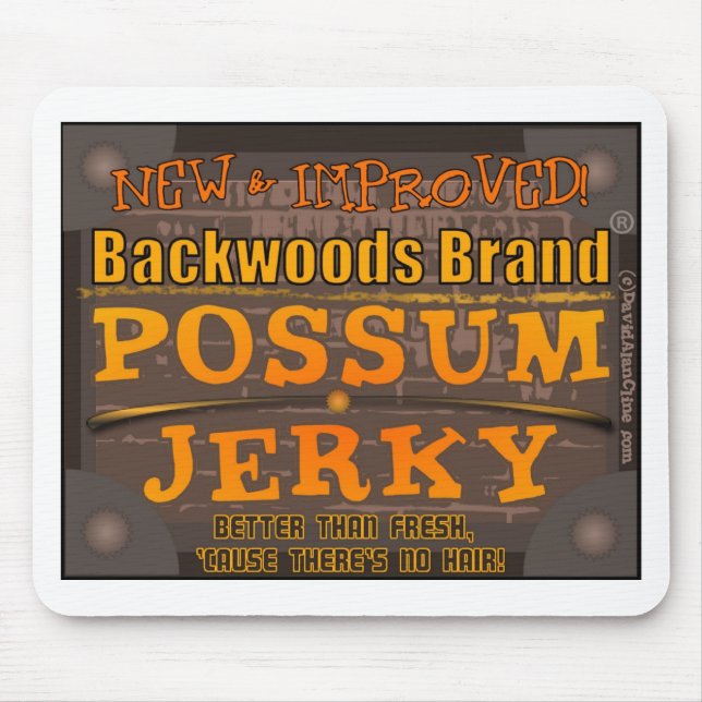 Alfombrilla De Ratón POSSUM JERKY xl (Frente)
