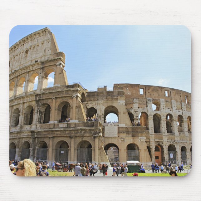 Alfombrilla De Ratón Postal del Coliseo (Frente)