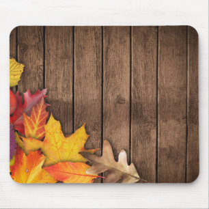 Alfombrilla De Ratón Poster de pancartas de otoño
