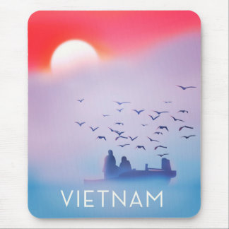 Alfombrilla De Ratón Póster de vacaciones sol de la tarde Vietnam