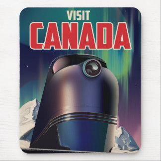Alfombrilla De Ratón Póster de viaje Visita Canadá