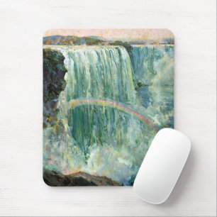 Alfombrilla De Ratón Poster De Viajes Vintage Para Las Cataratas Del Ni