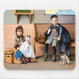 ALFOMBRILLA DE RATÓN POSTER DEL FERROCARRIL, 1898