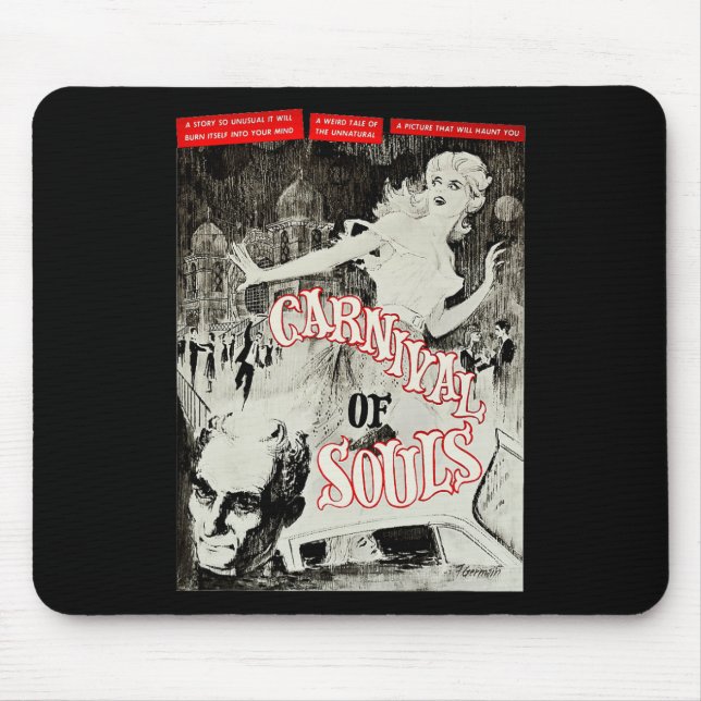 Alfombrilla De Ratón Poster Monstruo de Halloween: Carnaval de almas (Frente)