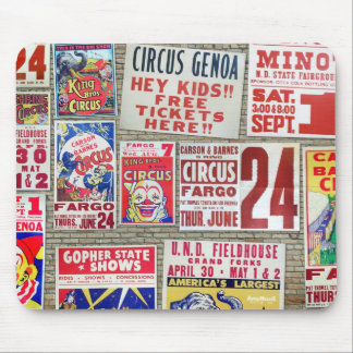 Alfombrilla De Ratón Posters del circo