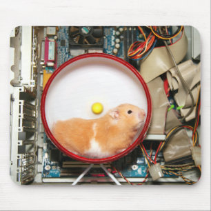 Alfombrilla De Ratón Potencia de computadora verde