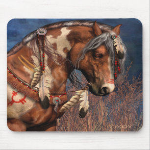 Alfombrilla De Ratón Potro Mousepad de la guerra