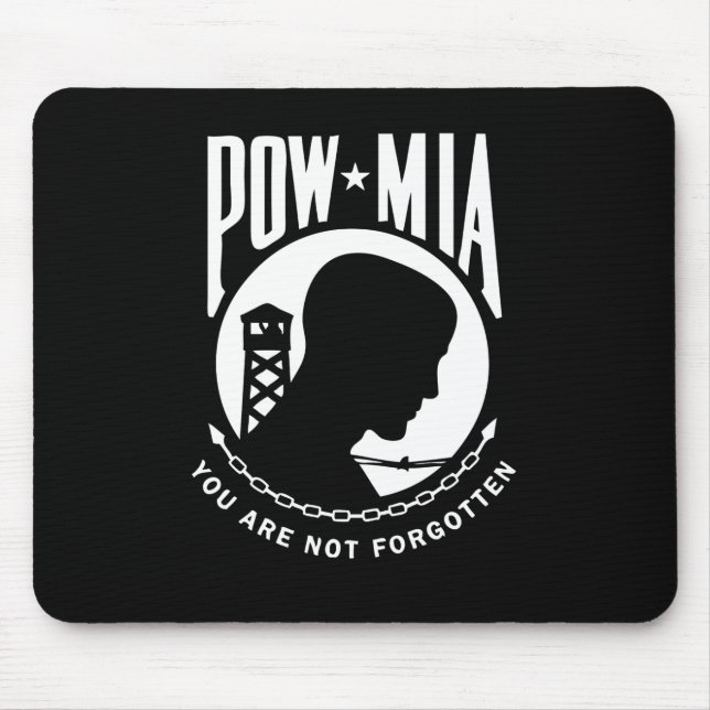 Alfombrilla De Ratón POW MIA Mousepad (Frente)