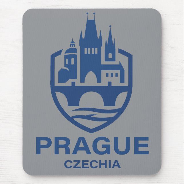Alfombrilla De Ratón Prague Czechia Europe (Frente)