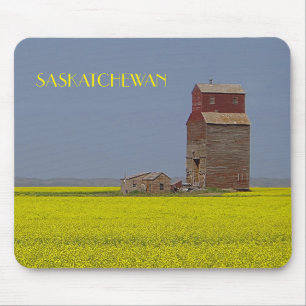 Alfombrilla De Ratón Prairie Elevator Landscape Mousepad