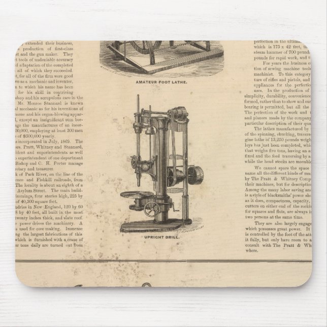 Alfombrilla De Ratón Pratt y Whitney Company (Frente)