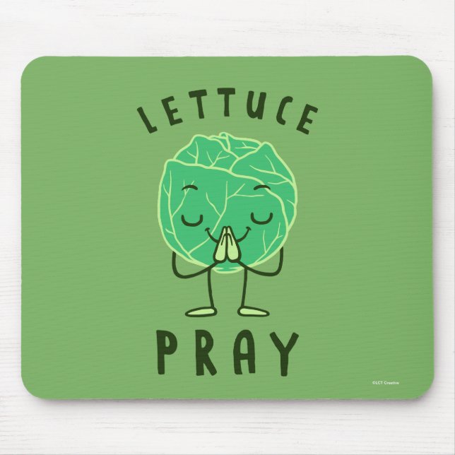 Alfombrilla De Ratón Pray Lettuce (Frente)