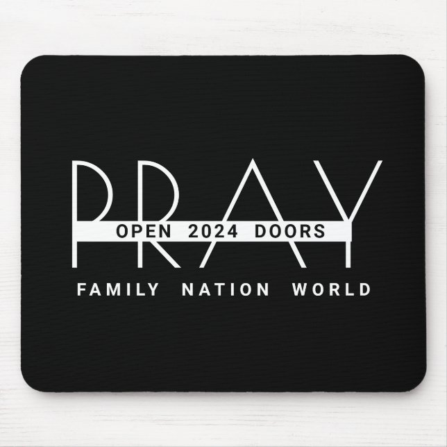 Alfombrilla De Ratón Pray Open Doors 2024 (Frente)