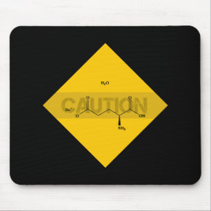 Alfombrilla De Ratón Precaución: Glutamato monosódico