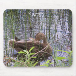 Alfombrilla De Ratón Predicación del pato en los carrizos