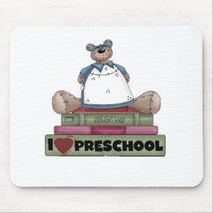 Alfombrilla De Ratón Preescolar del amor del oso I