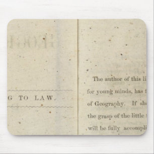 Alfombrilla De Ratón Prefacio Lector geográfico para niños Dixie