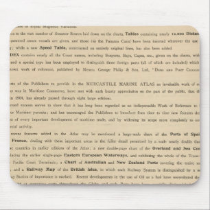 Alfombrilla De Ratón Prefacio nuevos atlas marinos mercantiles