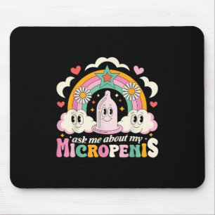 Alfombrilla De Ratón Pregúntame acerca de mi inapropiado Adu de Micrope