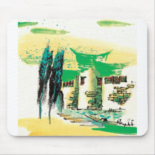 Alfombrilla De Ratón Premium de pintura de la naturaleza