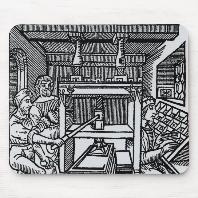 Alfombrilla De Ratón Prensa (Frente)