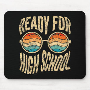 Alfombrilla De Ratón Preparado Para Volver A La Escuela Secundaria Fres
