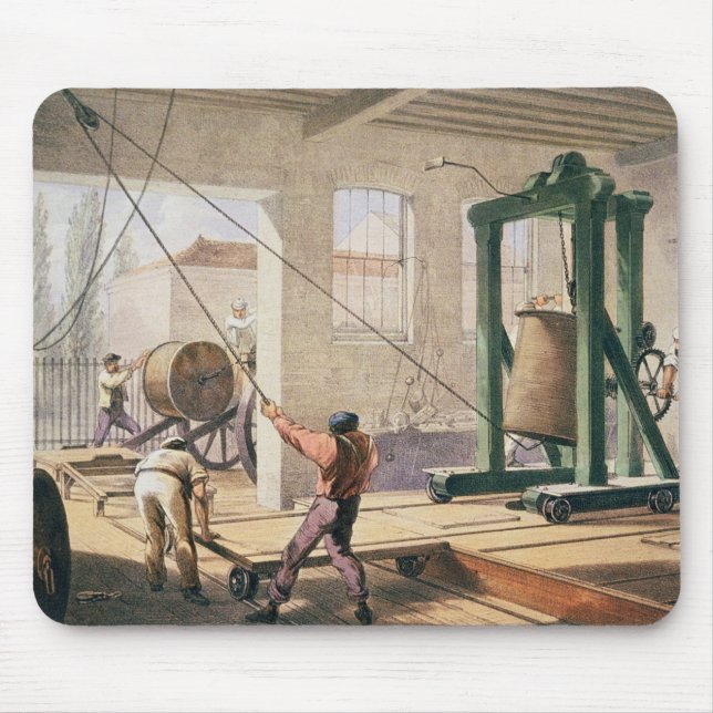 Alfombrilla De Ratón Preparando el cable, 'del Telegraph atlántico (Frente)