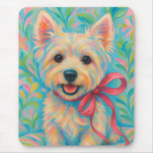 Alfombrilla De Ratón Preppy Westie