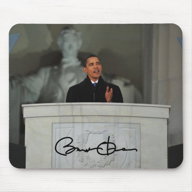 Alfombrilla De Ratón Presidente Barack Obama (Frente)