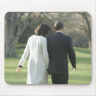 Alfombrilla De Ratón Presidente Barack Obama y Primera Dama Michelle