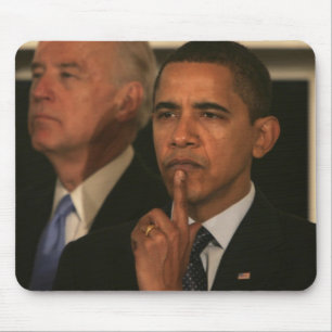 Alfombrilla De Ratón Presidente Barack Obama y vicepresidente
