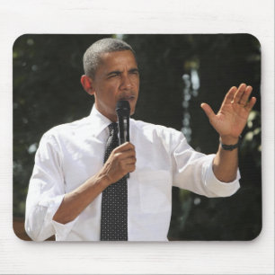 Alfombrilla De Ratón Presidente Barack responde preguntas sobre el