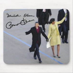 Alfombrilla De Ratón Presidente Barack y Michele Obama