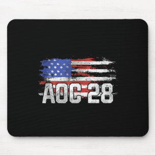 Alfombrilla De Ratón Presidente De Aoc 2028 Molestado Por Encima Del Ta