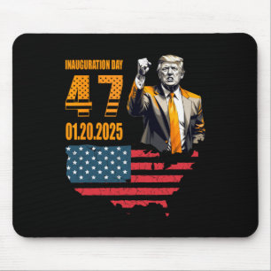 Alfombrilla De Ratón Presidente Donald Trump Día de Inauguración 2025 1