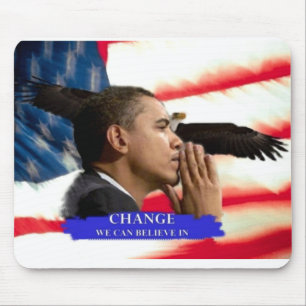 Alfombrilla De Ratón Presidente Obama CHANGE