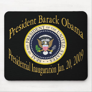Alfombrilla De Ratón Presidente Obama Commemorative Inauguration