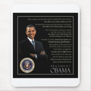 Alfombrilla De Ratón Presidente Obama Quote