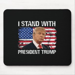 Alfombrilla De Ratón Presidente Trump Bandera Estadounidense Trump 2024