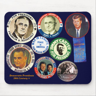 Alfombrilla De Ratón Presidentes Democratic - Mousepad