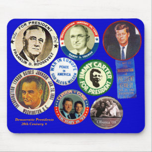 Alfombrilla De Ratón Presidentes Democratic - Mousepad