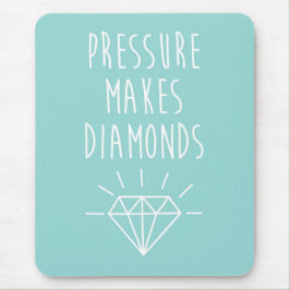Alfombrilla De Ratón Presión Hace Cita Diamantes