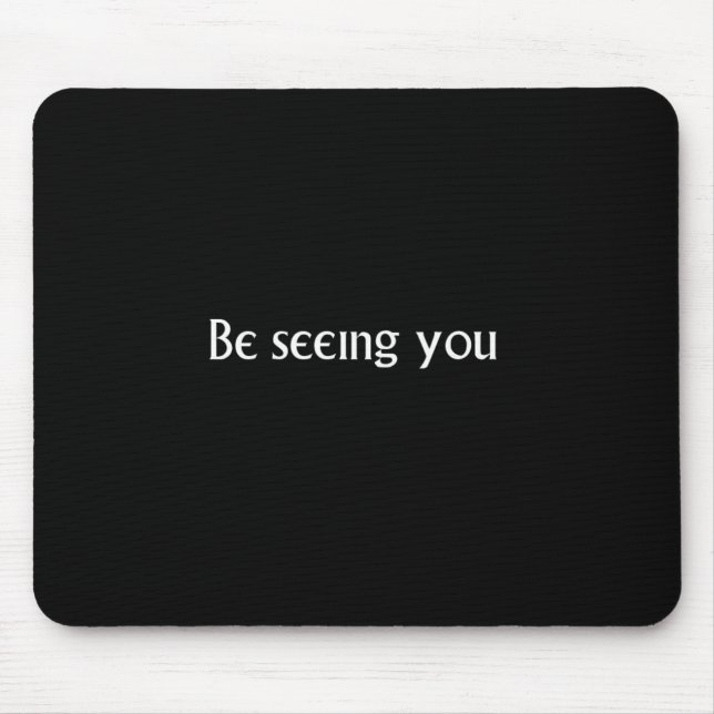 Alfombrilla De Ratón Preso Mousepad (Frente)