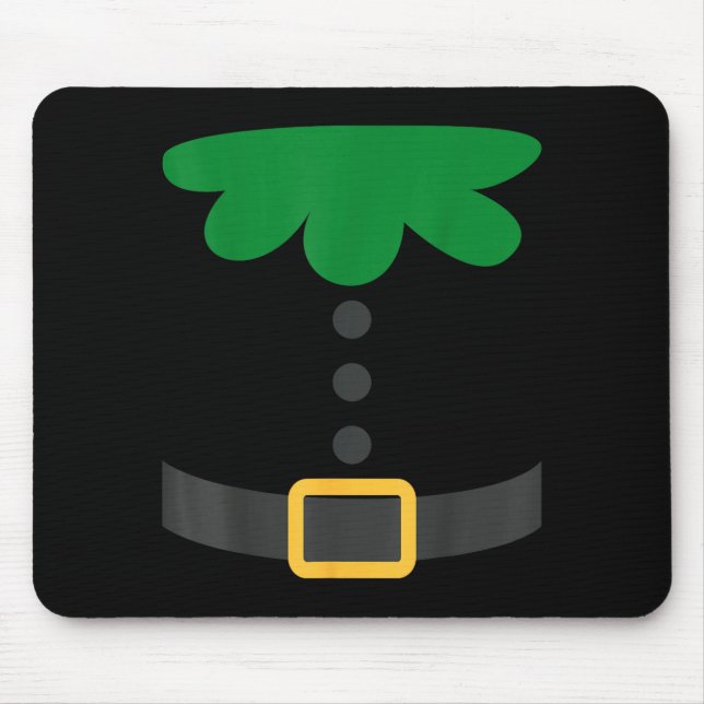 Alfombrilla De Ratón Pretend I'm An Elf Christmas Quick Costume Lazy Pa (Frente)