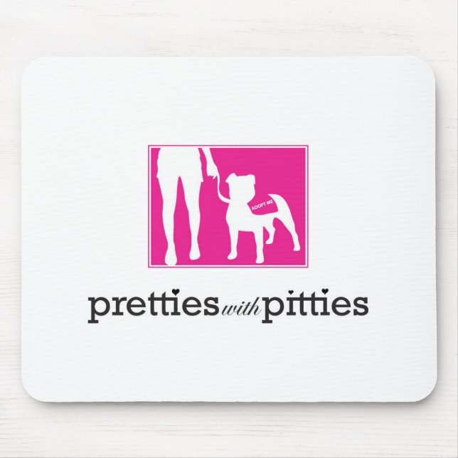 Alfombrilla De Ratón Pretties con Pitties (Frente)